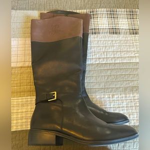 Ralph Lauren monogram boots new w/o tag